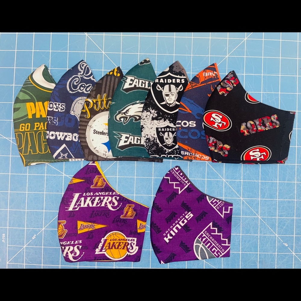 Men and woman’s masks